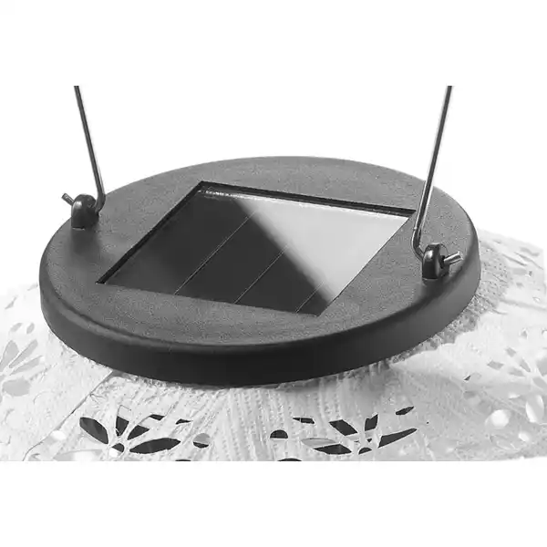 Premium-Solar-Lampion 20cm, weiß