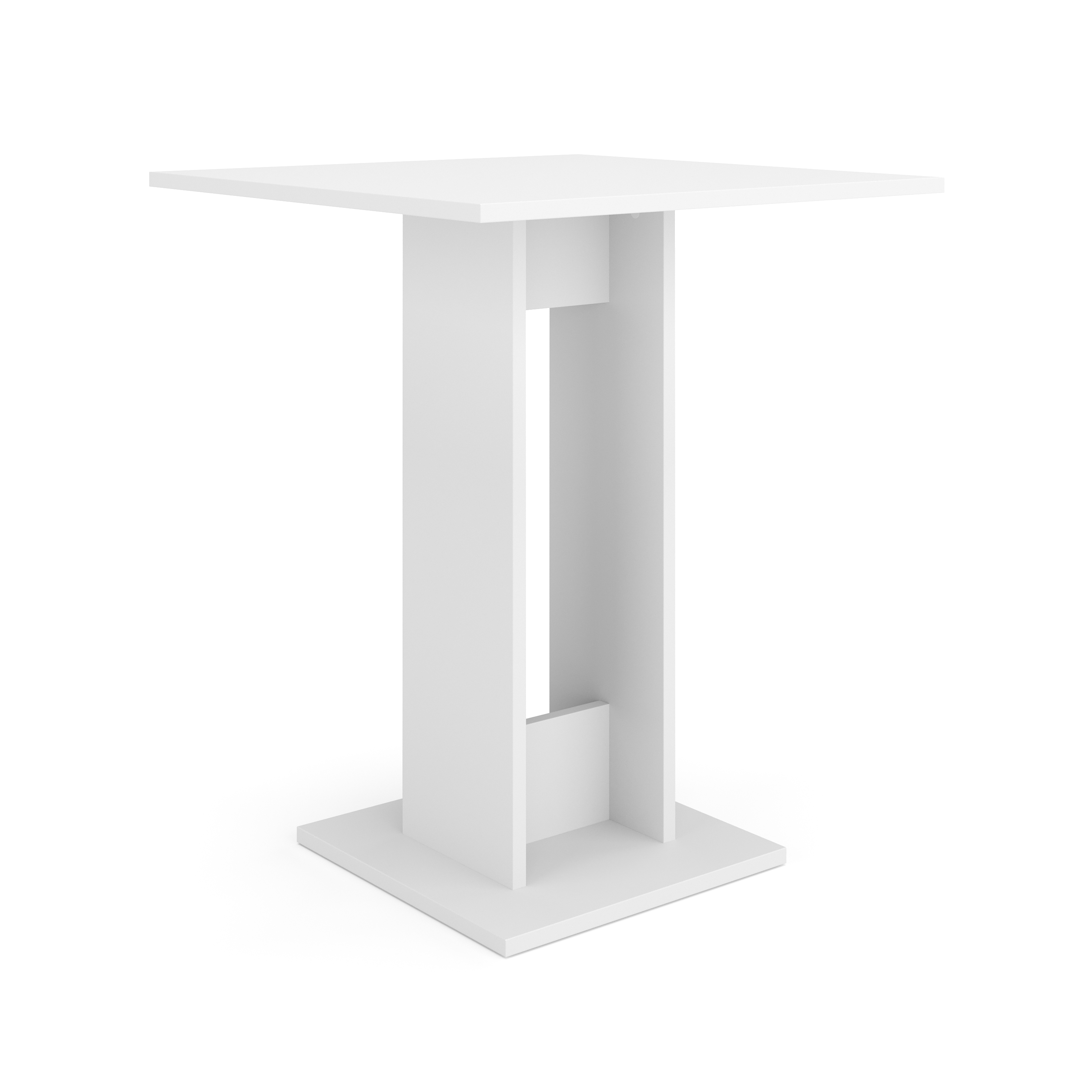 Esstisch TROJAN 65 x 65 cm weiss