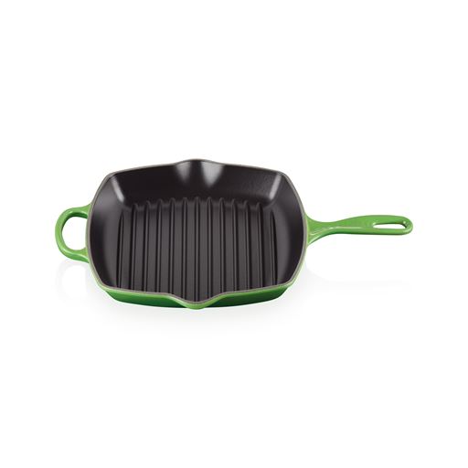Le Creuset Kvadratisk Grillpande, Bamboo Green, 26x26 cm