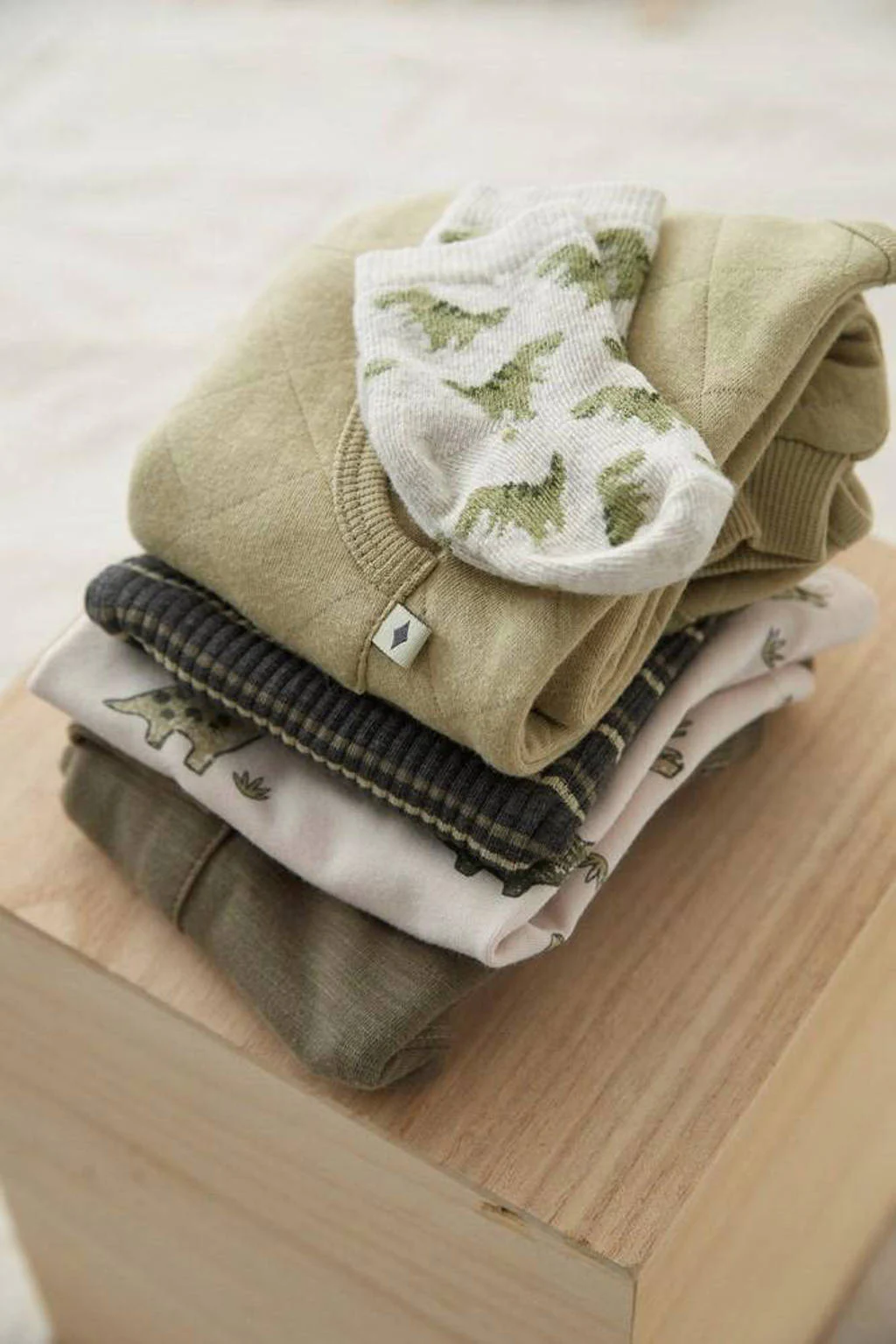 Feetje casual broek Rawrsome grijsbruin