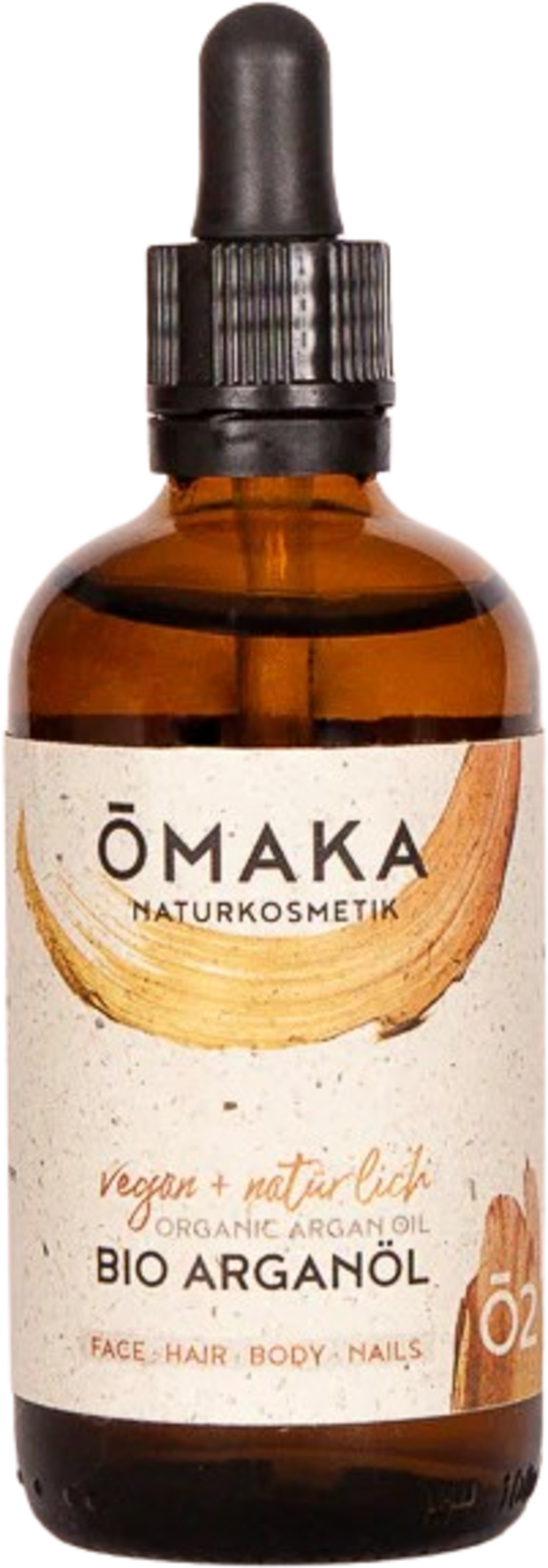ŌMAKA Naturkosmetik  Ō2 Bio-Arganöl, 100 ml