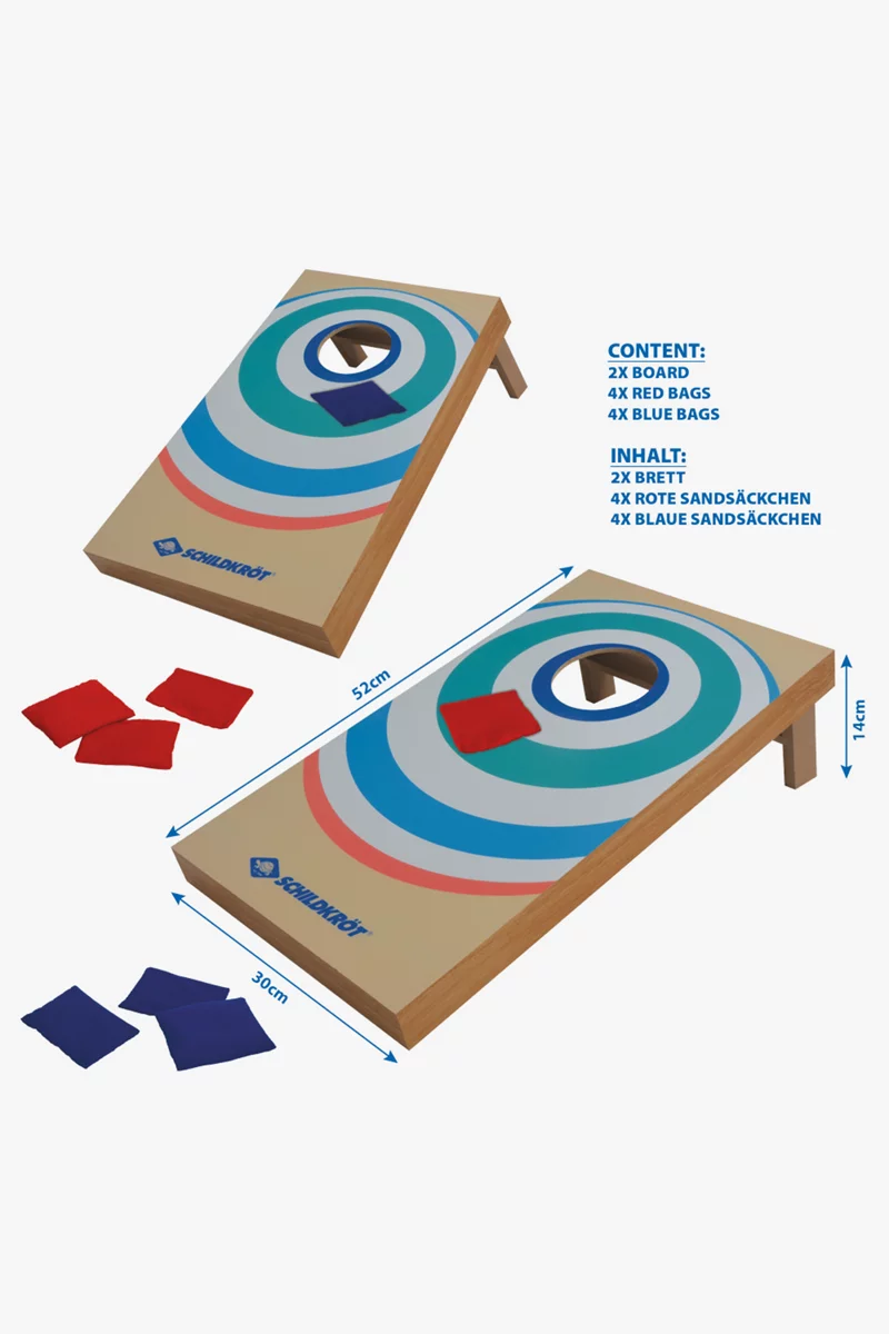 Schildkröt Cornhole Set Freizeitspiel