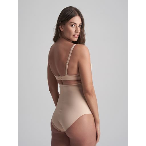 Bye Bra Sculpting High Waist Brief, Beige, XL