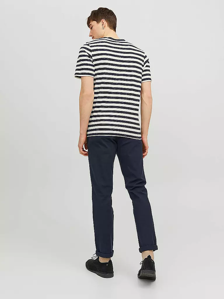 JACK & JONES Chino JPSTMARCO Slim Fit dunkelblau