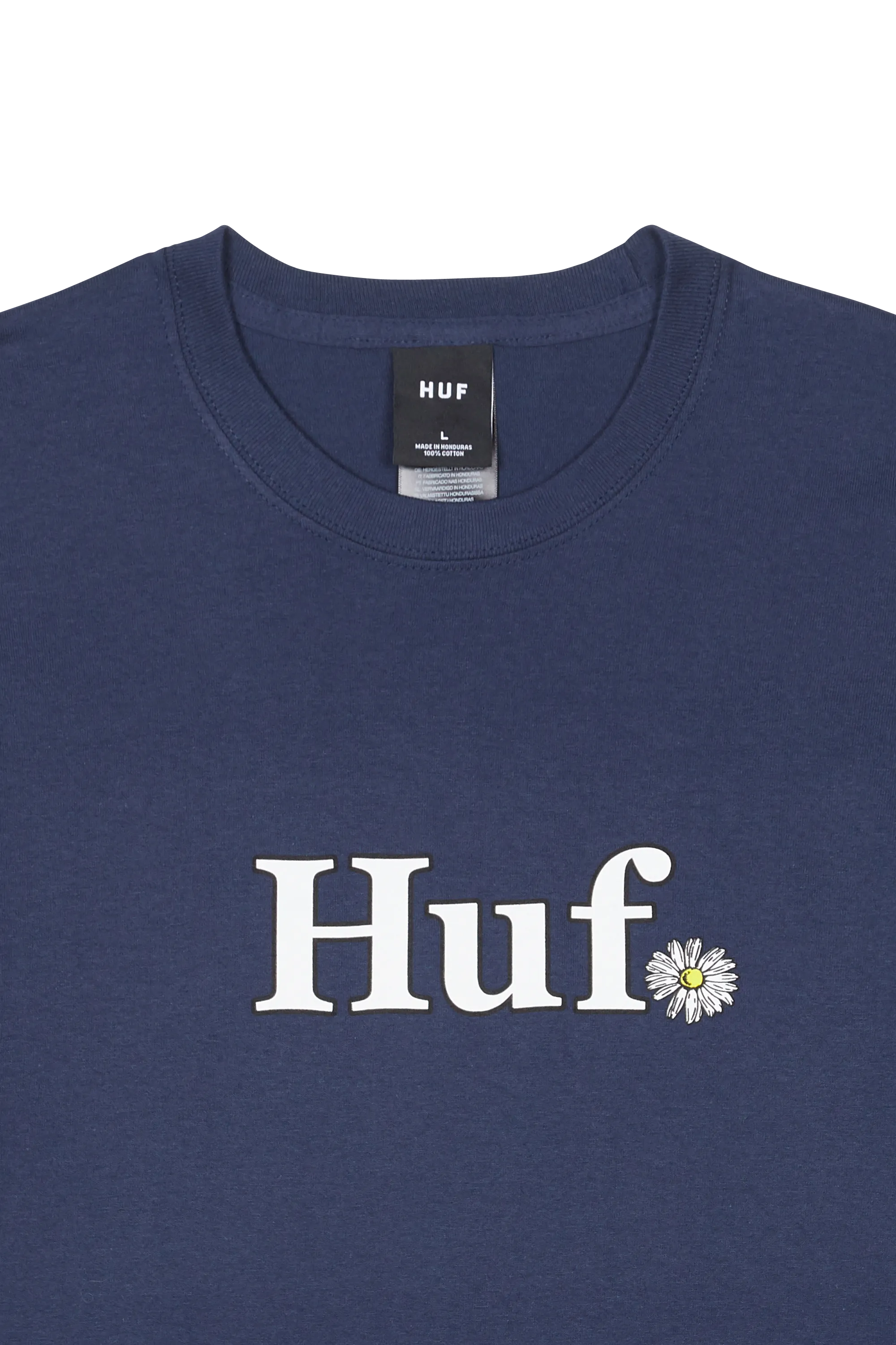 HUF T-shirt IN BLOOM Bleu