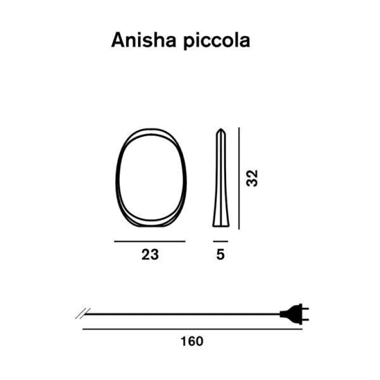 Foscarini Anisha Piccola tafellamp LED