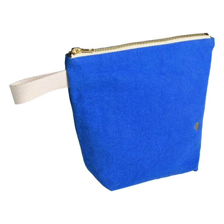 La cerise sur le gâteau Trousse de toilette Iona | Bleu électrique