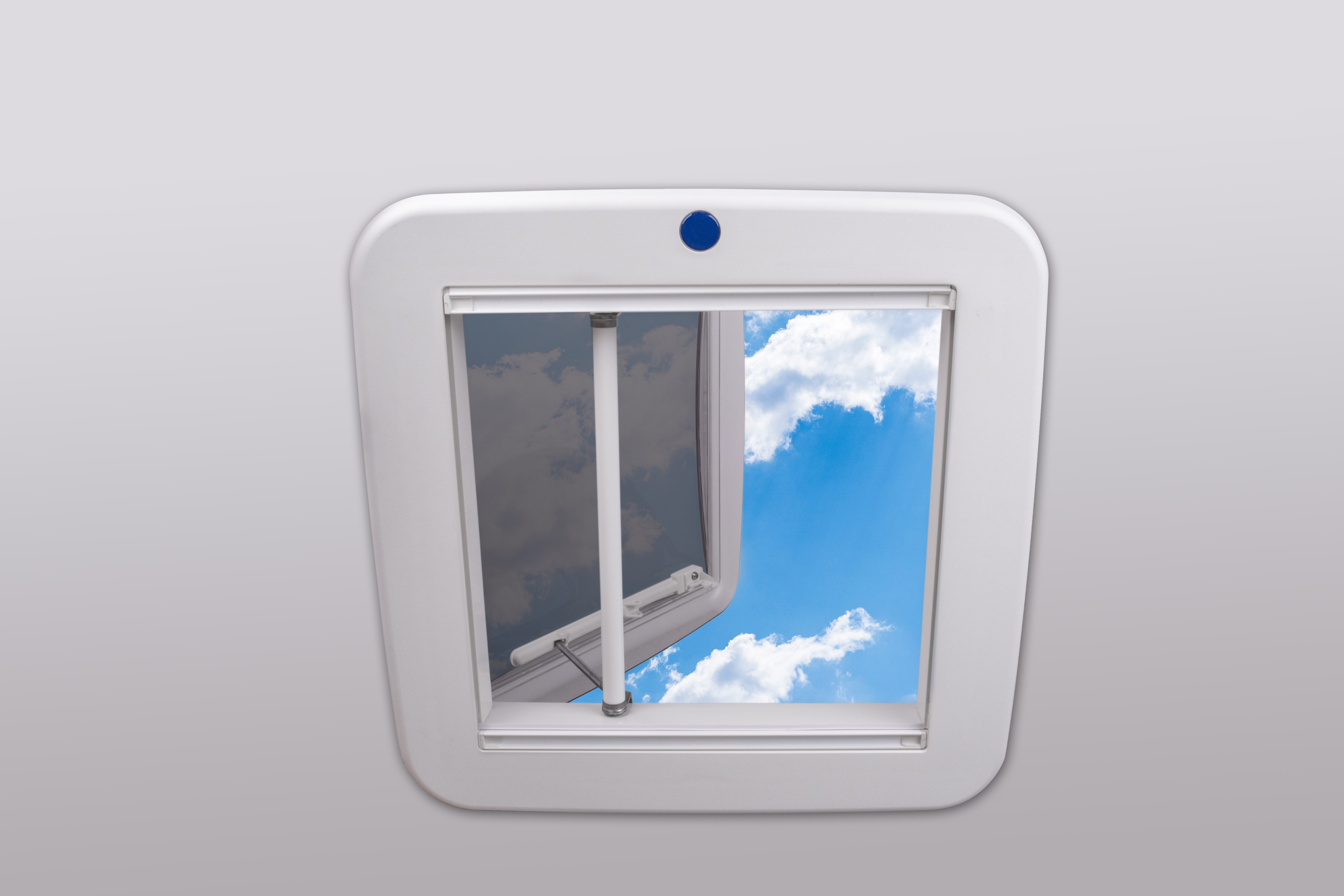 roofSTAR 4 Dachfenster 40x40 manuell mit Zwangsentlüftung und Beleuchtung