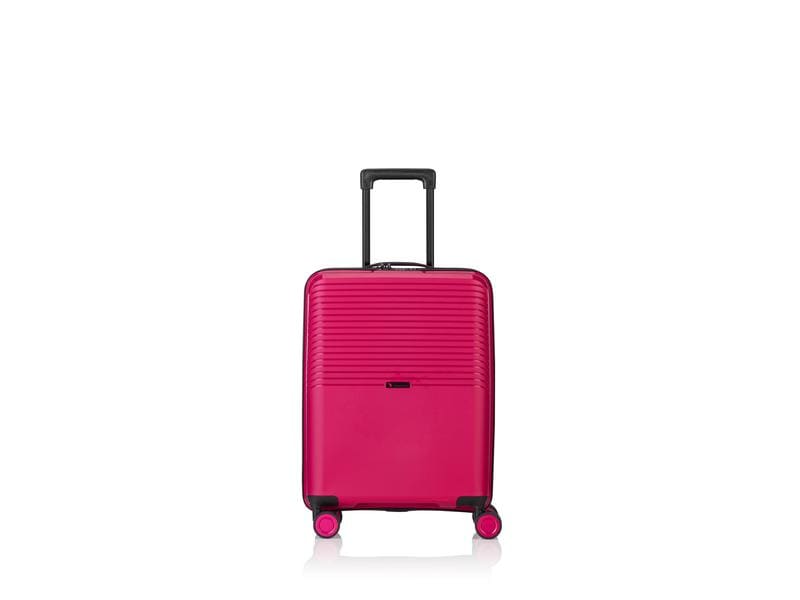PACK EASY Reisekoffer Jet Cabin S, Pink Trolley