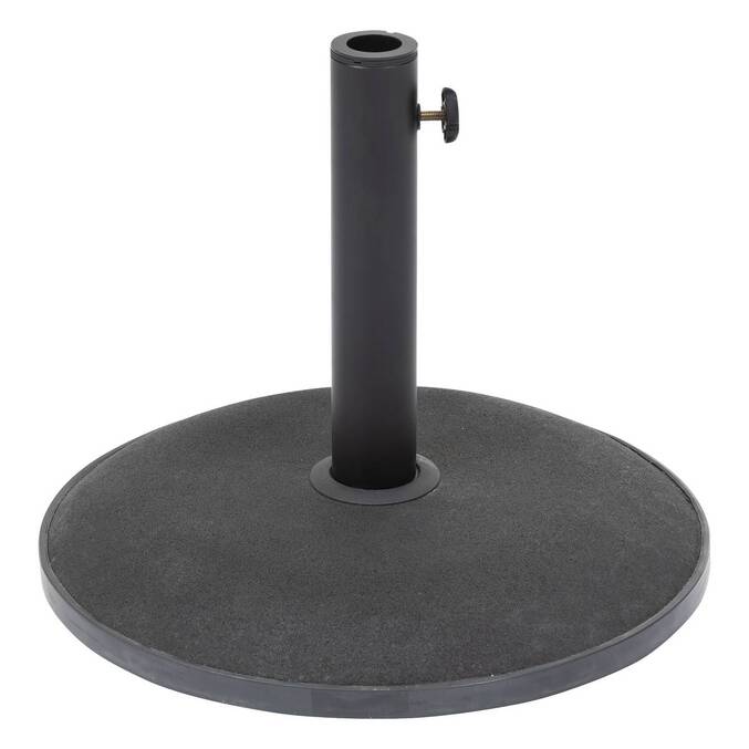 Pied de parasol rond DAILIO Noir