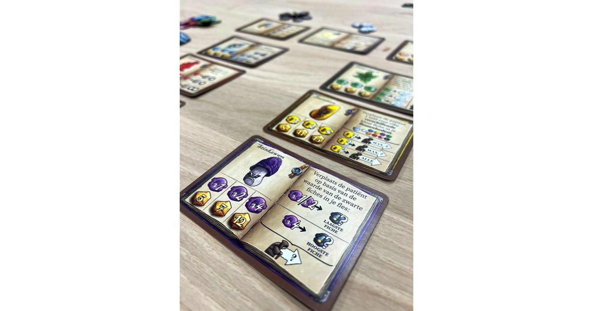 999 GamesDe Kwakzalvers van Kakelenburg: Het Duel Bordspel  (Nederlands, 2 spelers, 45 minuten, Vanaf 10 jaar)
