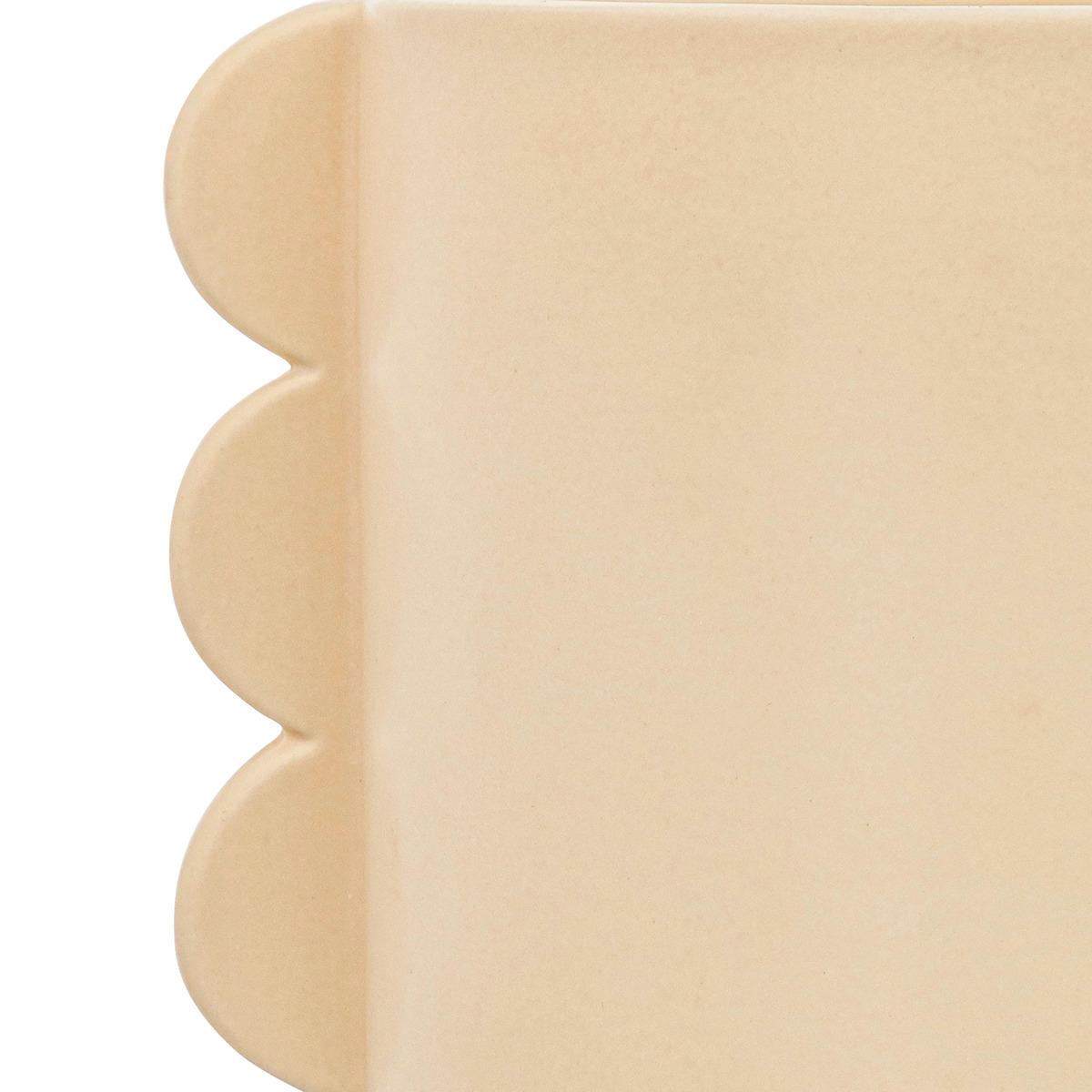 CACHE POT HIND CERAMIQUE D.18X18CM