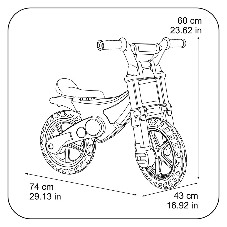 Feber - Speed Bike - Løbecykel