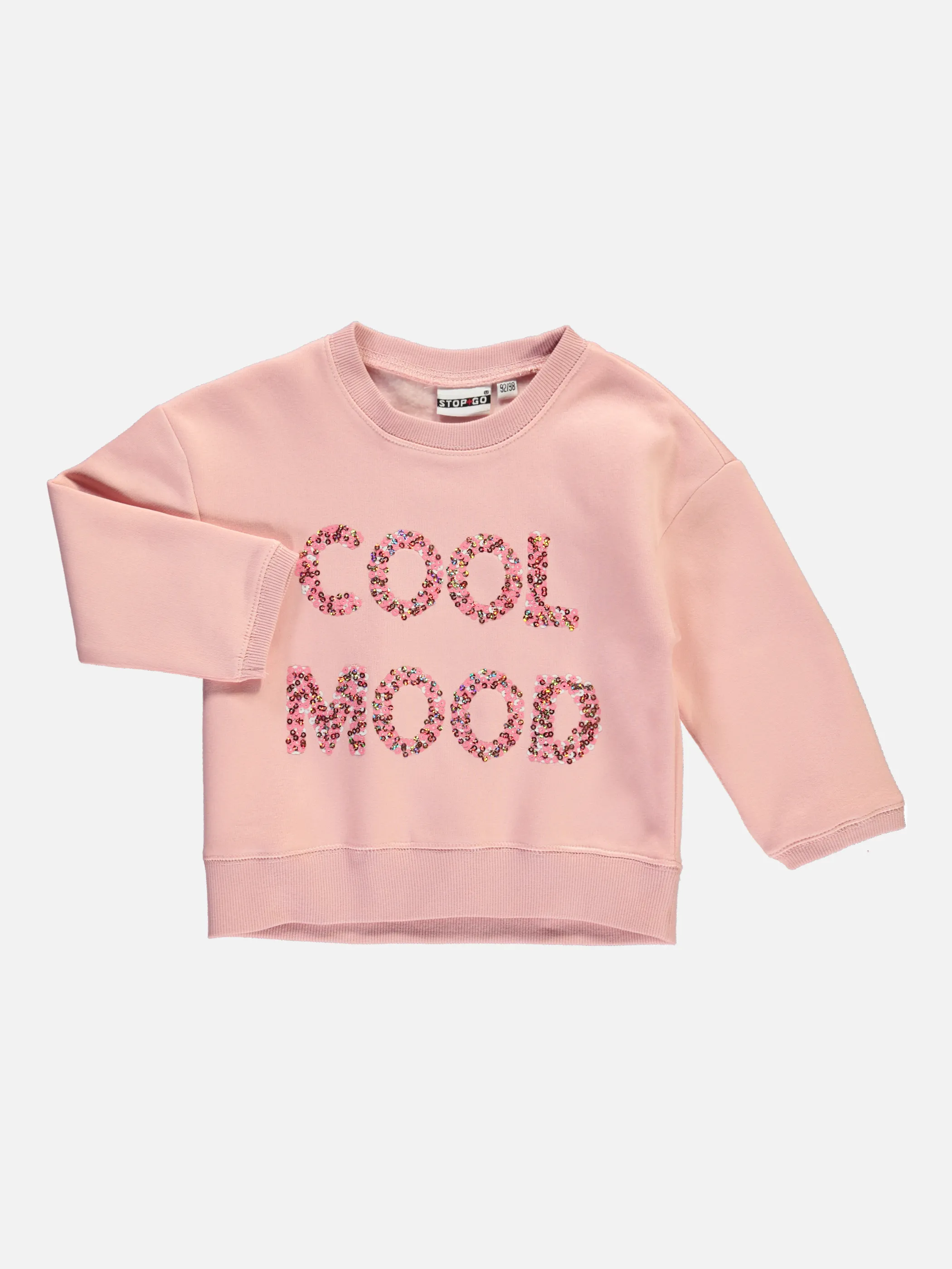Mädchen Sweatpullover mit Paillettenmotiv
