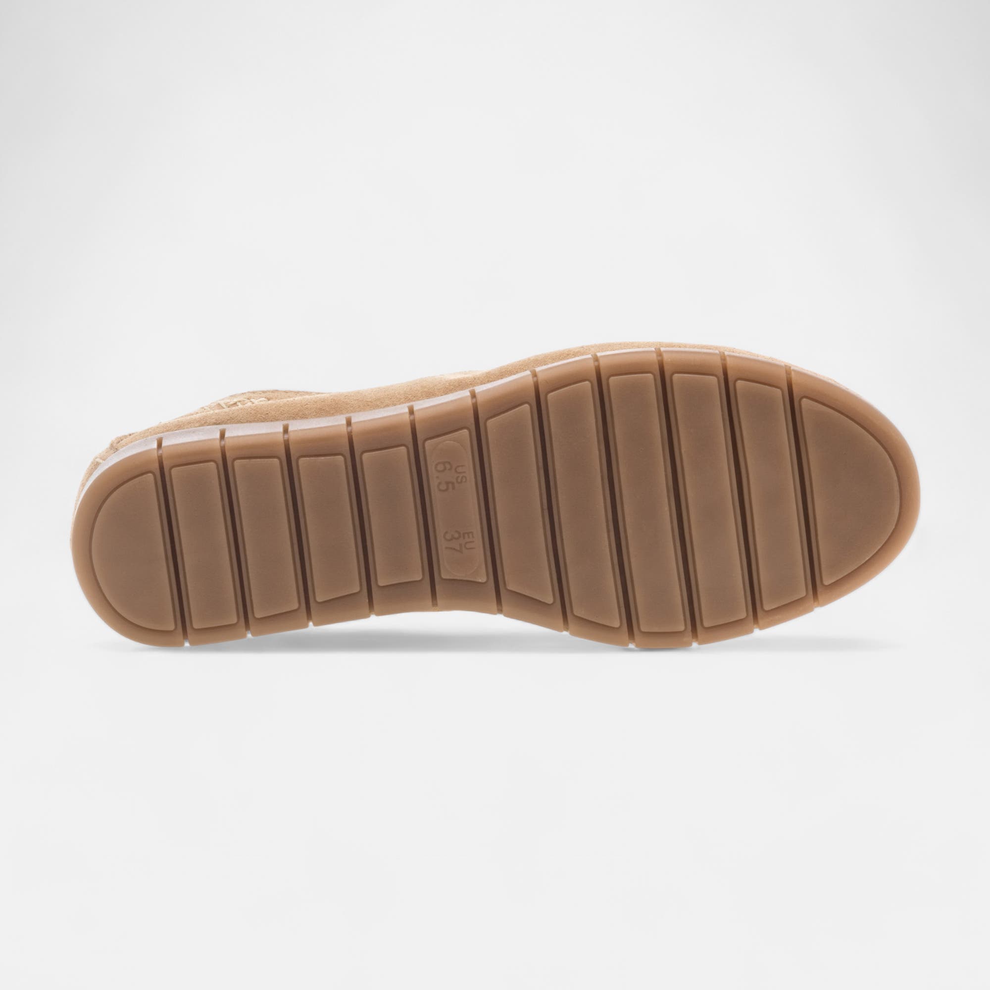 Mocassins Femme en cuir beige
