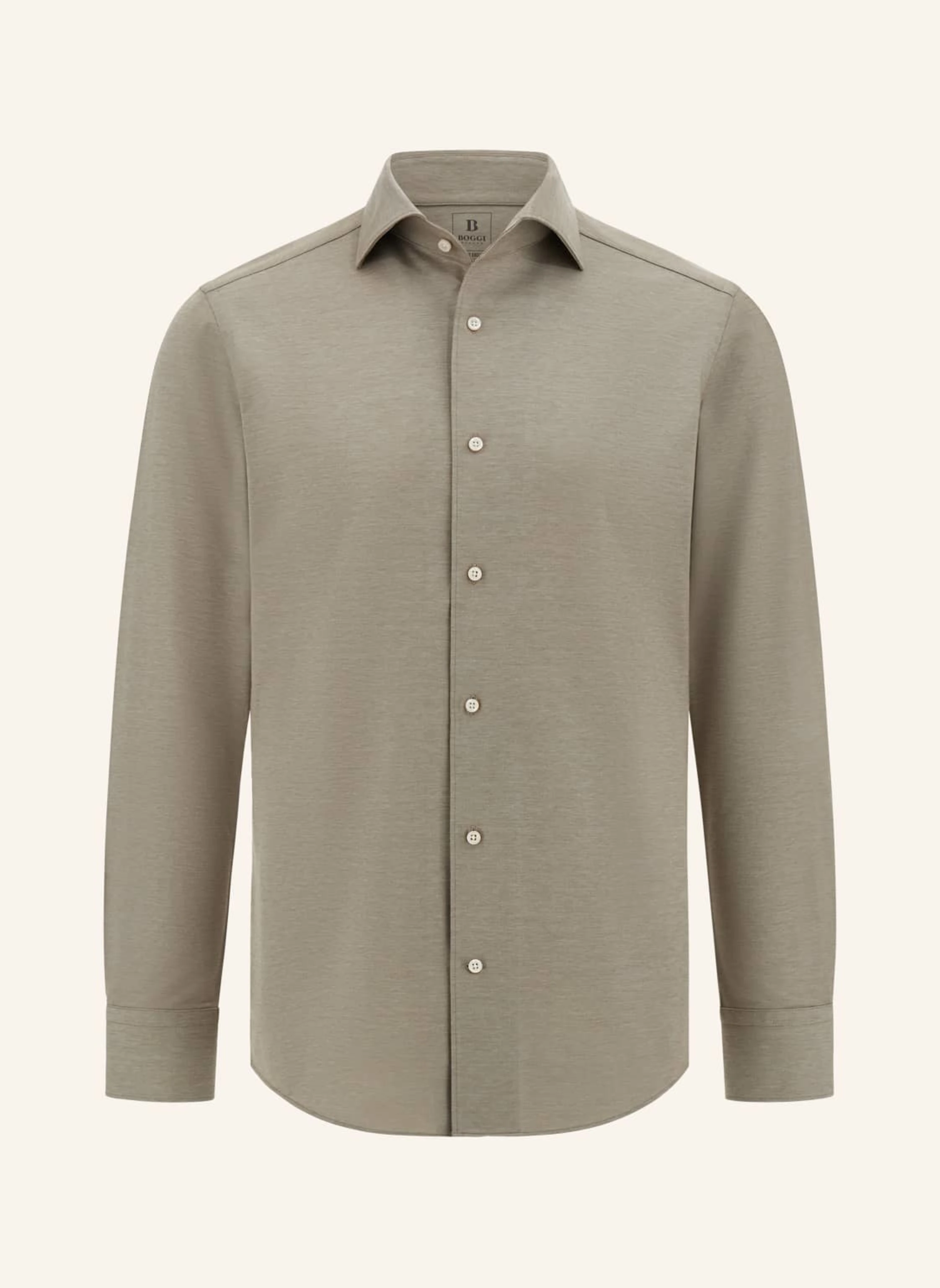 BOGGI MILANO Jerseyhemd Regular Fit