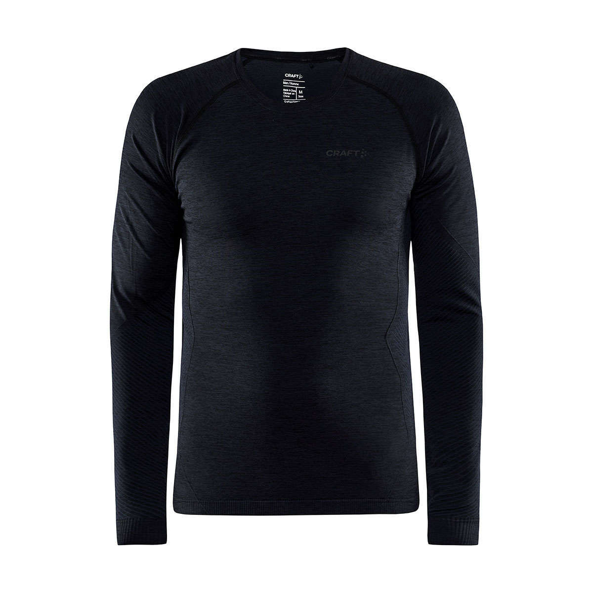 Craft CORE Dry Active Comfort Thermoshirt Lange Mouwen Zwart Heren
