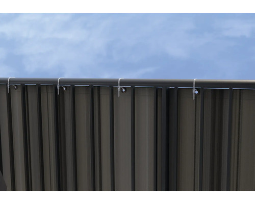 SOLUNA balkonbekleding H:75 cm stof dessin 320715 (per meter verkocht)