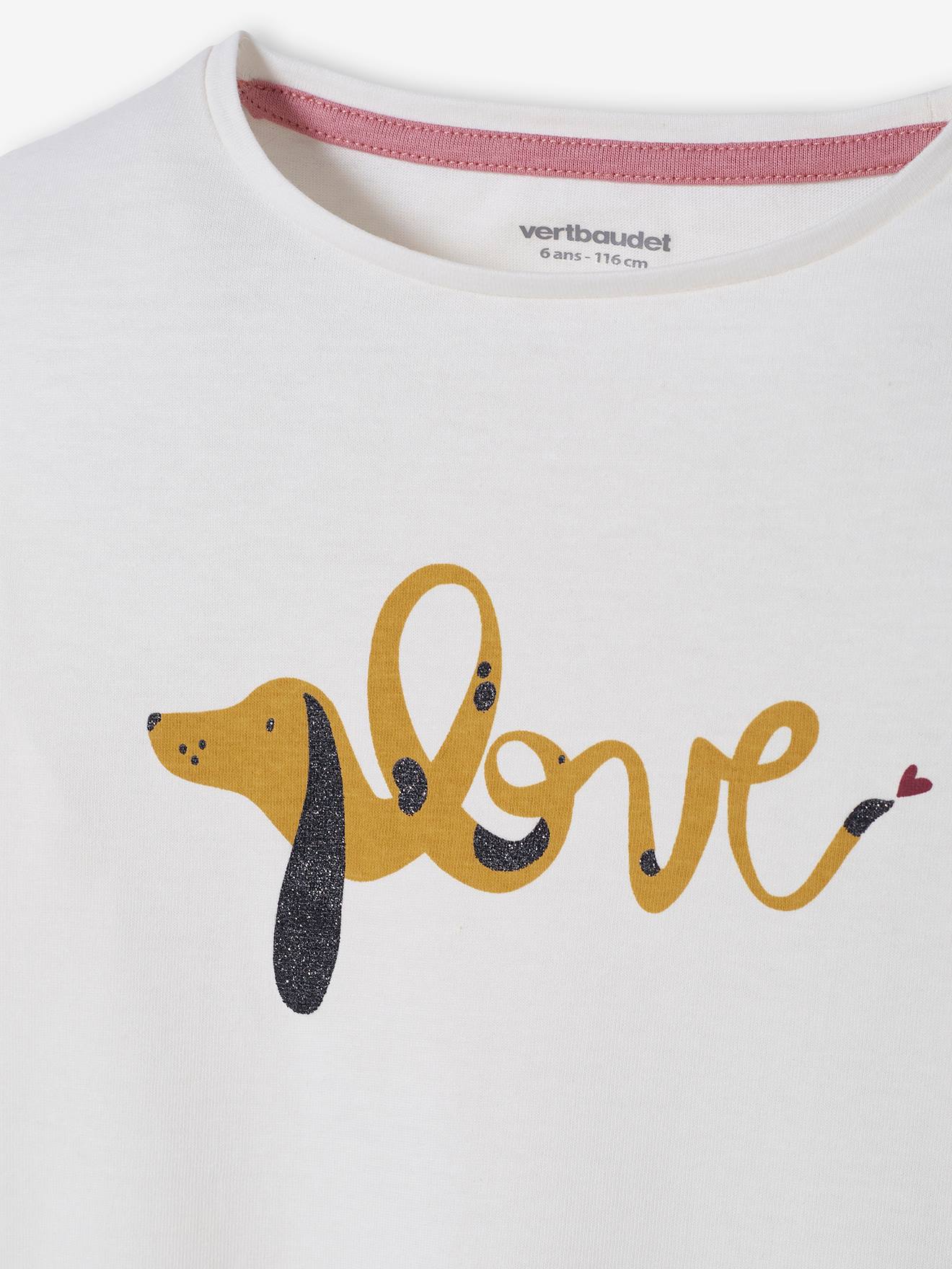 Conjunto de 3 camisetas de manga comprida para meninas, tamanho médio, pretas, bicolor/multicoloridas.
