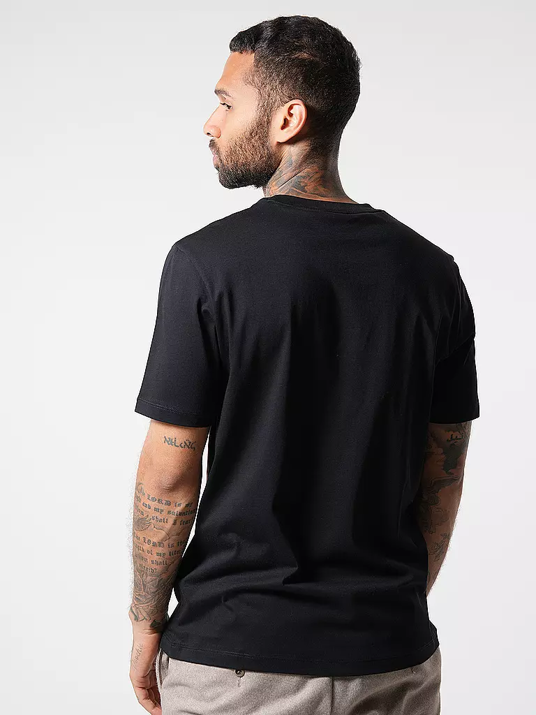 HUGO T-Shirt DIKOBRA schwarz