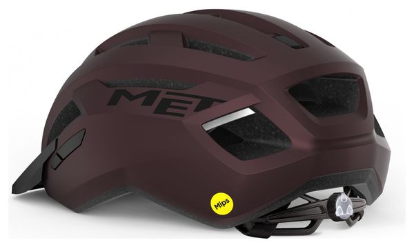 Casque MET Allroad Mips Burgundy Matt