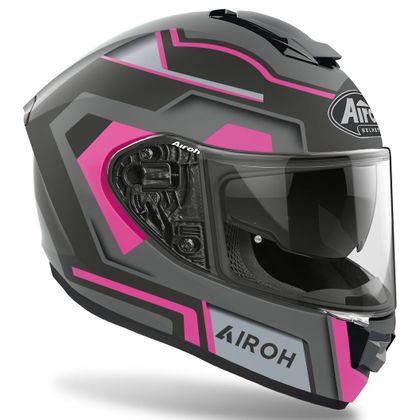 Casque Airoh ST 501 - SQUARE - PINK MATT - Rose / Noir