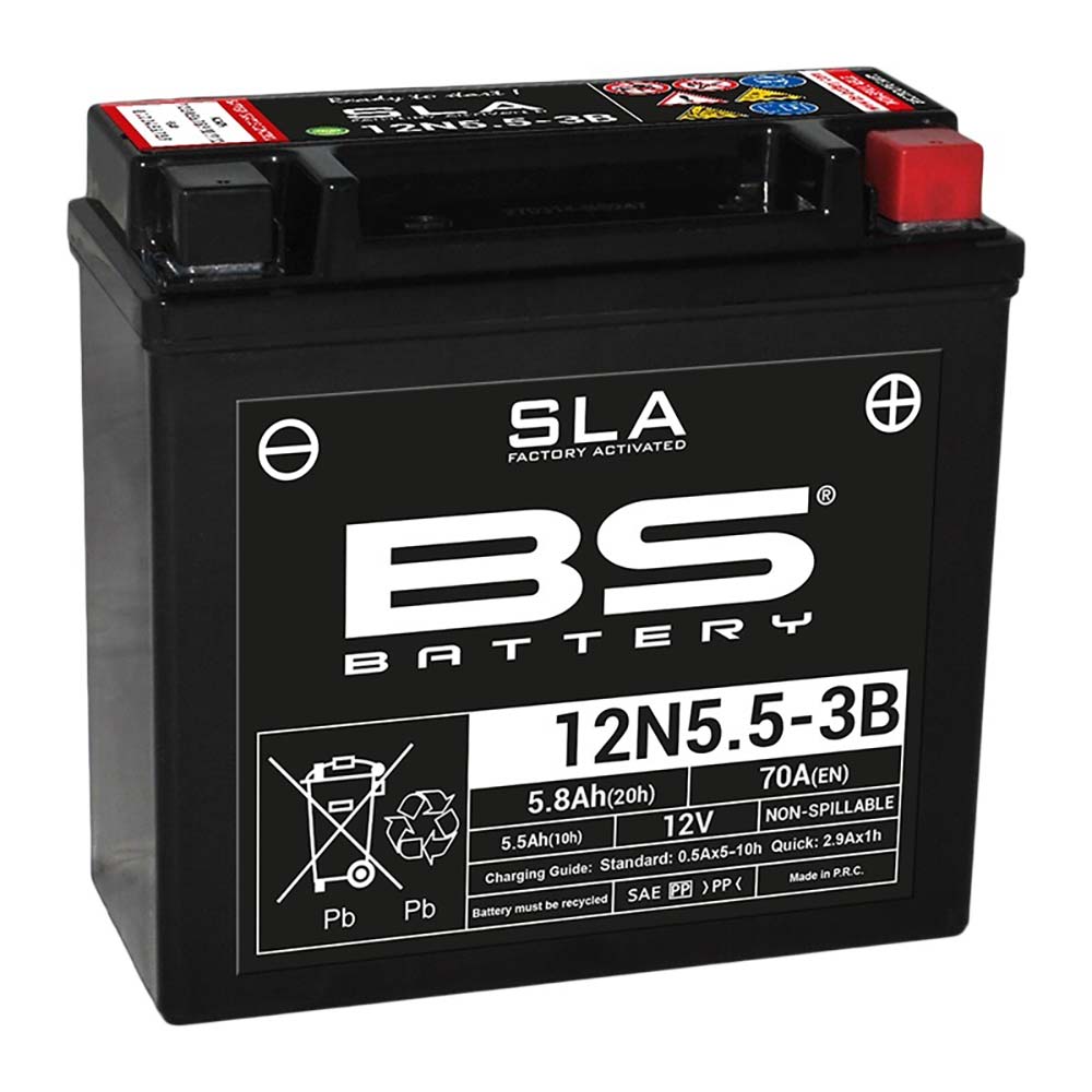 BS Battery - Batterie 12N5.5-3B SLA