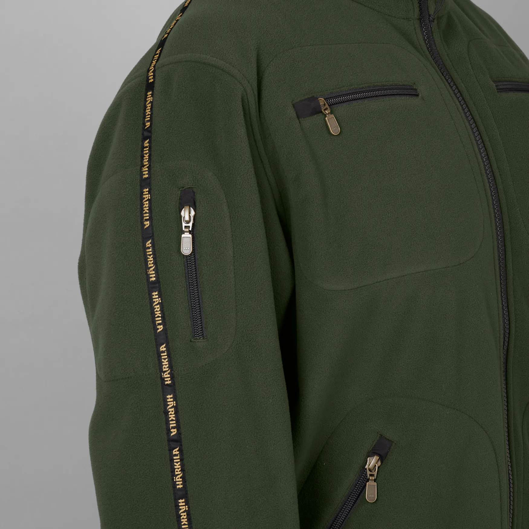 Härkila Men's Kamko Fleece Grey/Green