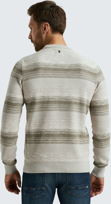PME Legend - Trui - Wit - Ronde Hals