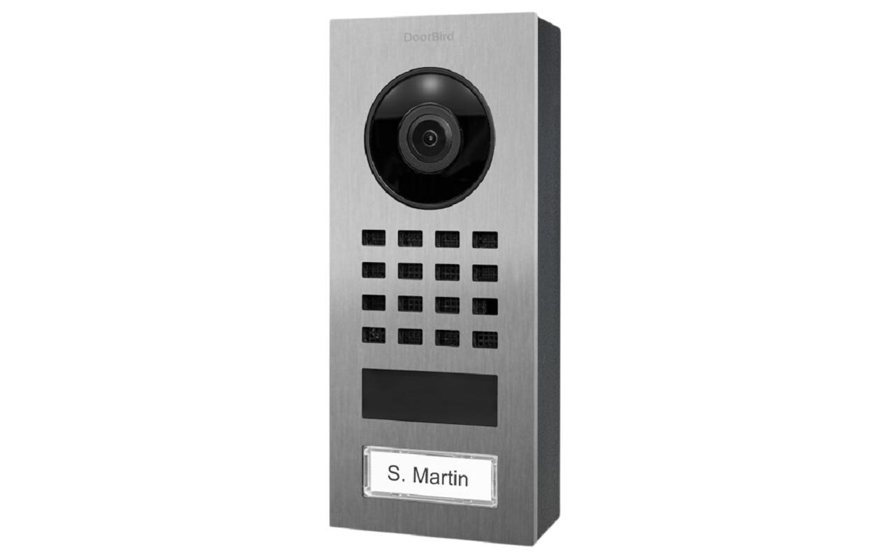 IP Türstation D1101V Aufputz<br>IP-Videotürsprechanlage aus Edelstahl mit 1 Ruftaste