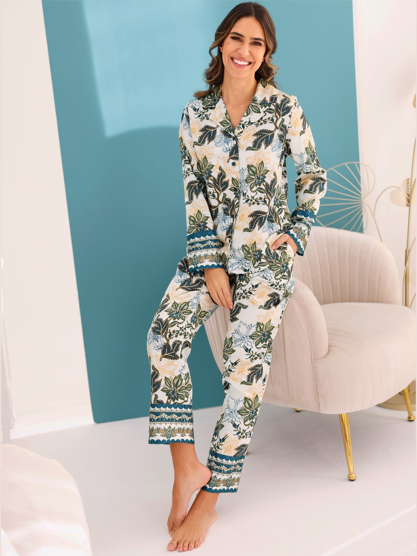 Pyjama satin