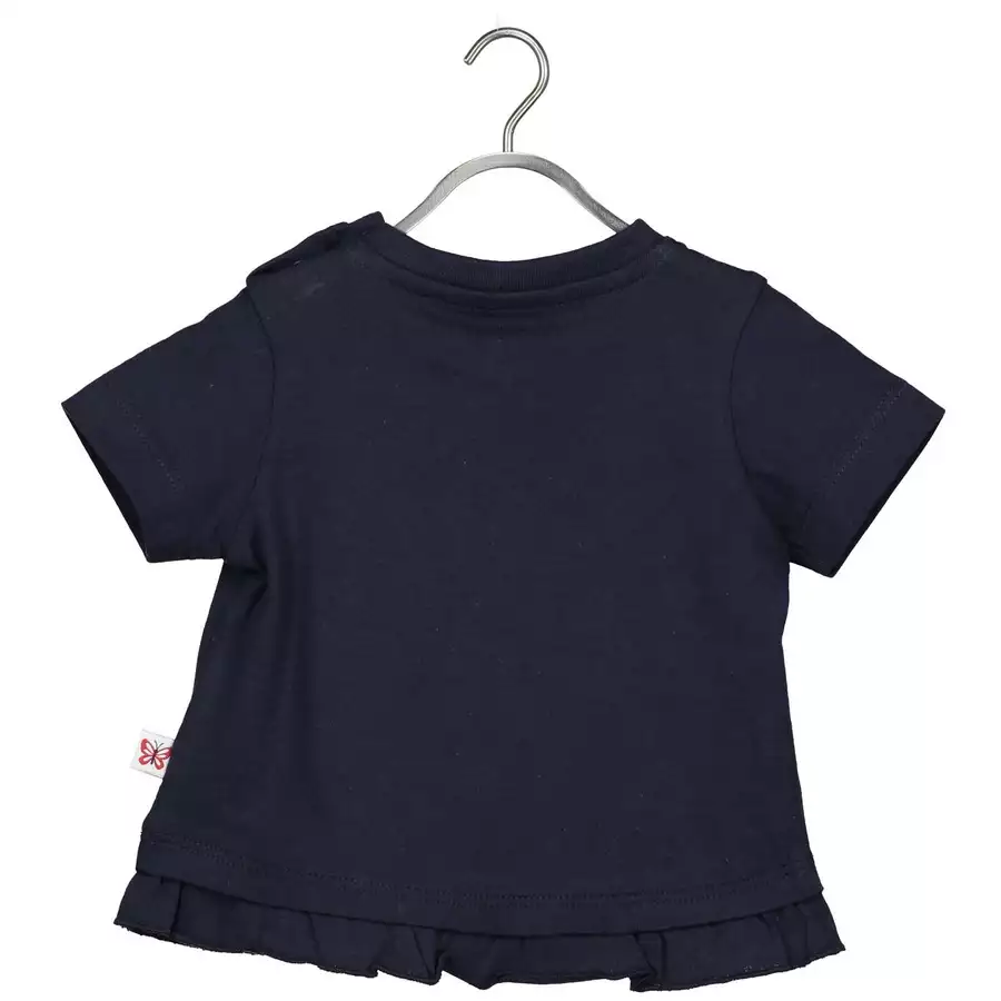 BLUE SEVEN T-Shirt Butterfly Dunkel Blau