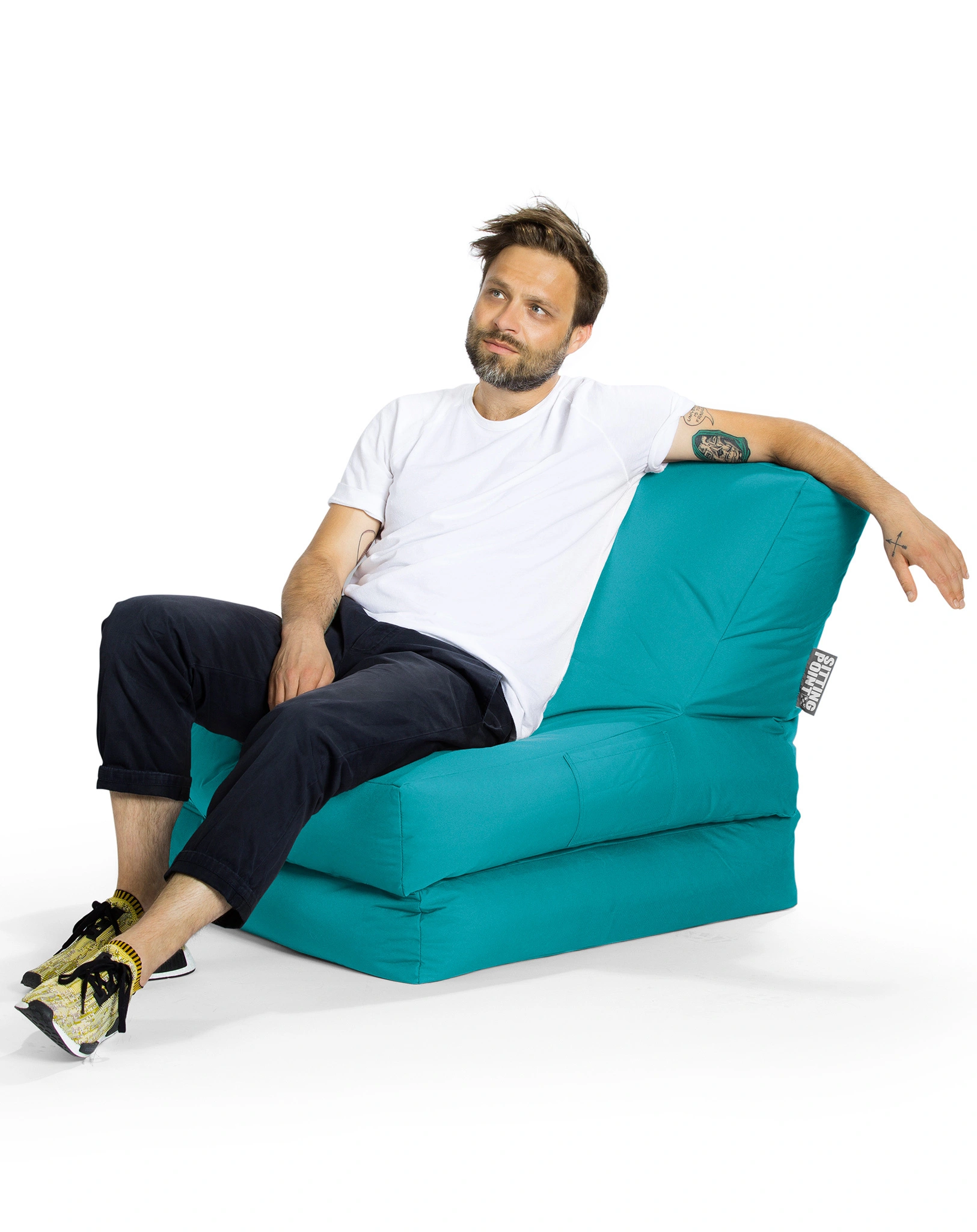 Sitzsack Twist SCUBA (Farbe: petrol)