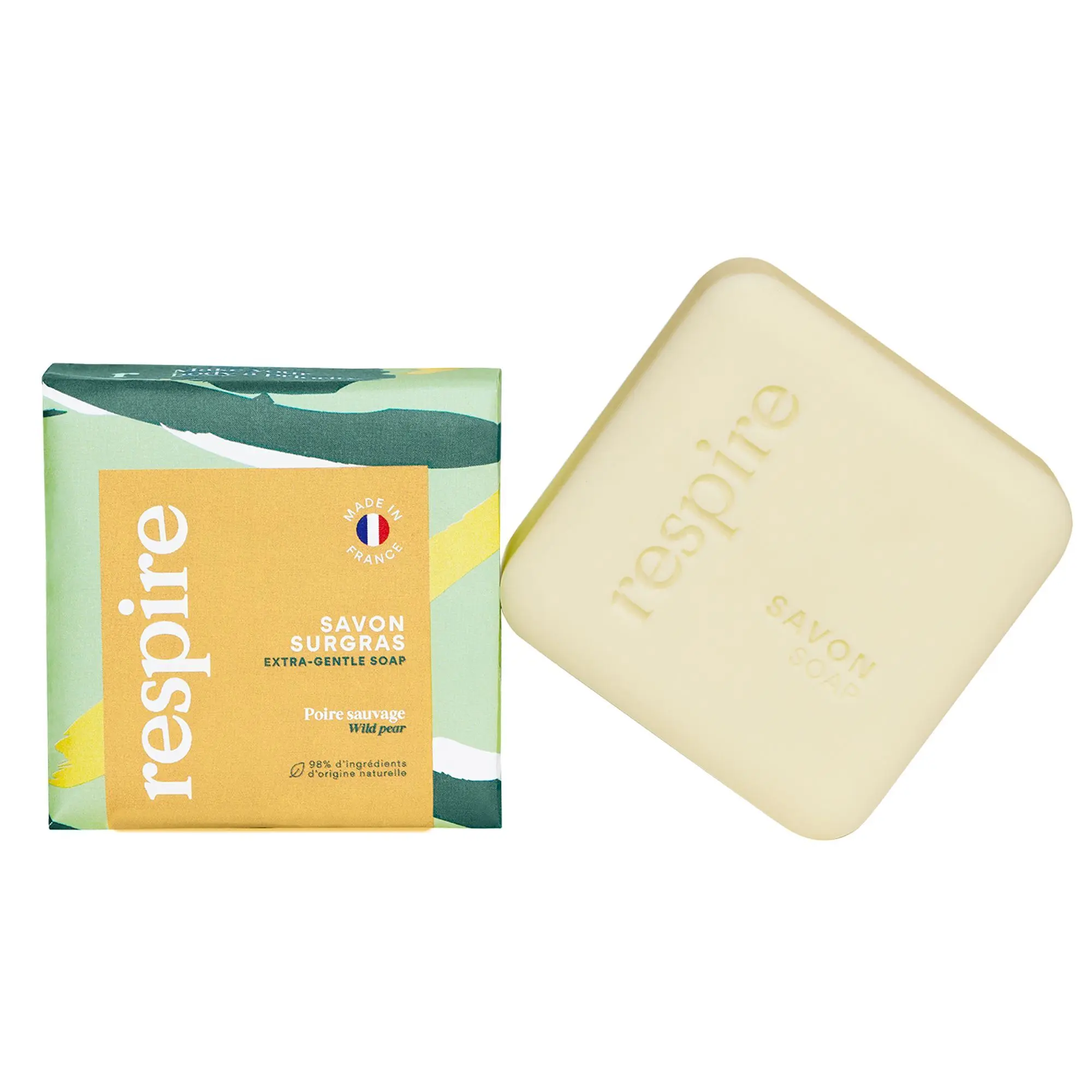 Respire - Savon Surgras Poire Sauvage- Savon
