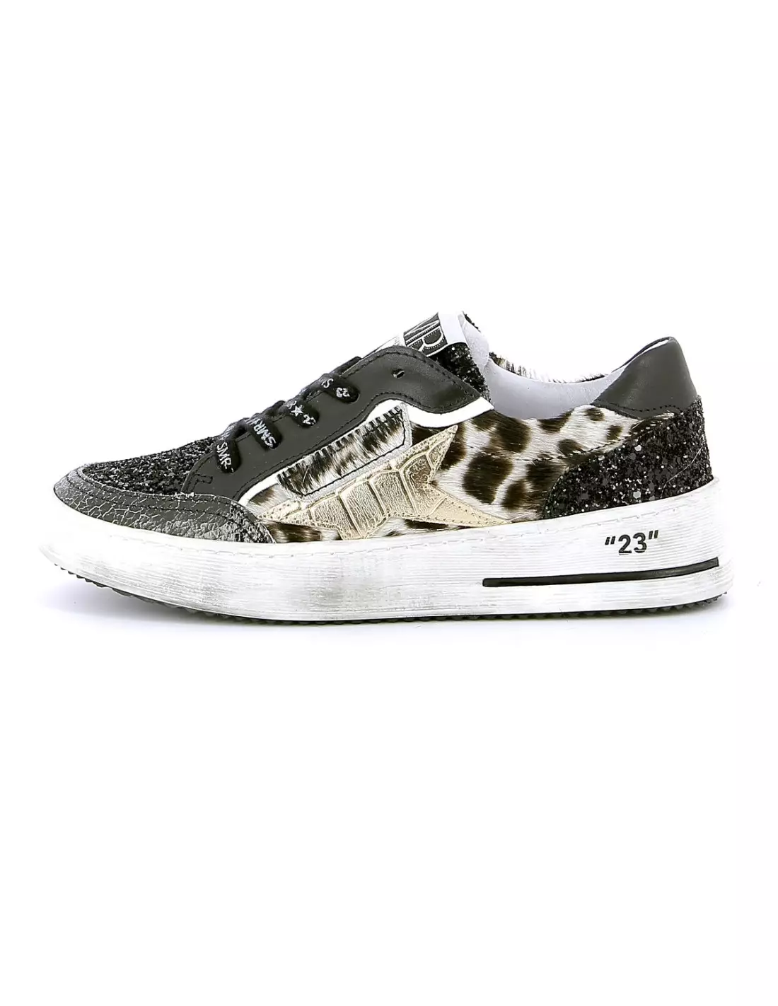 SMR - SEMERDJIAN ARTO 4713 - Baskets Noirleopard