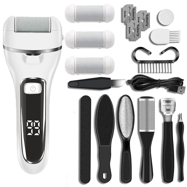 Elektrisk fodsliber Foot callus Remover Pedicureværktøj Fodpleje