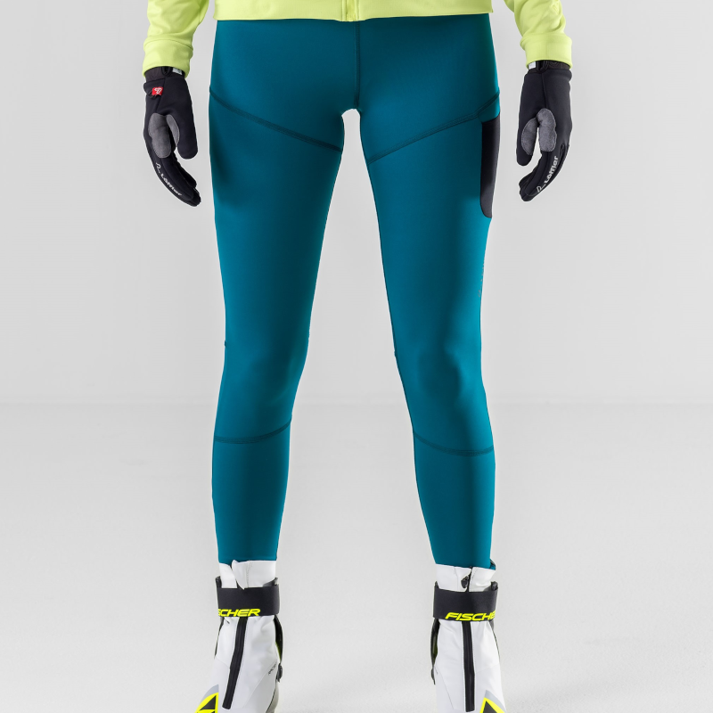 Loeffler Blue Coral dames hardloopbroek