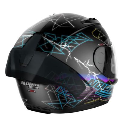 Casque Nolan N60-6 SPORT - RAINDANCE - Noir / Bleu