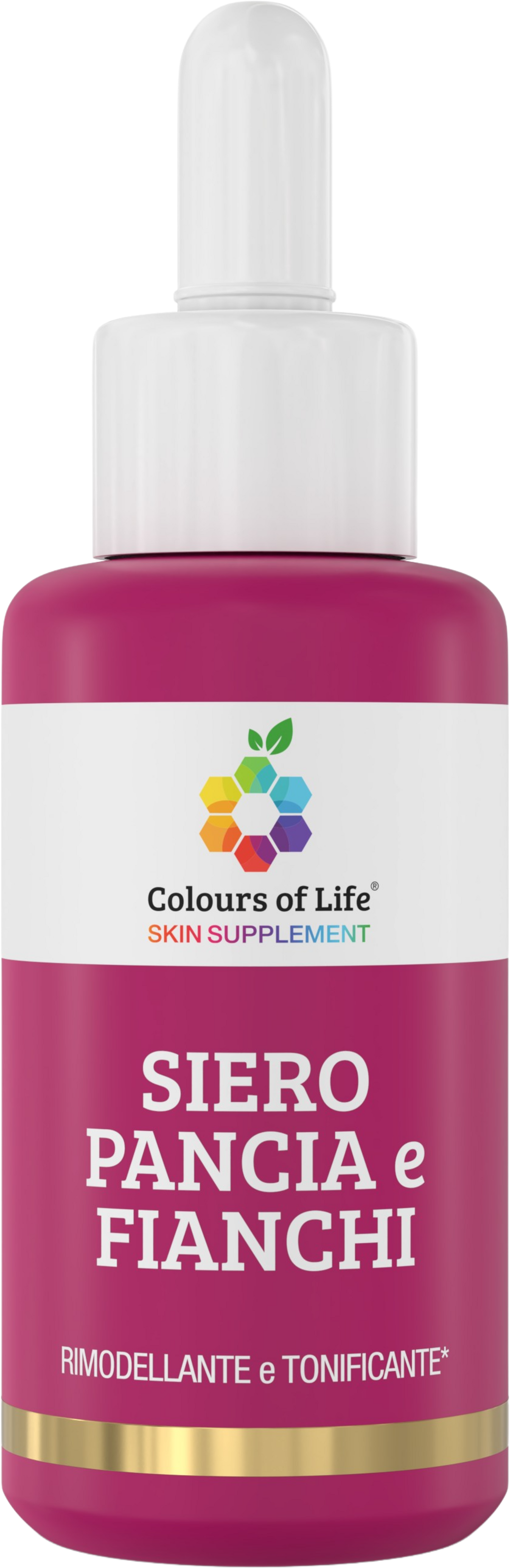 Optima Naturals  Colours of Life Serum für Bauch & Hüfte, 100 ml