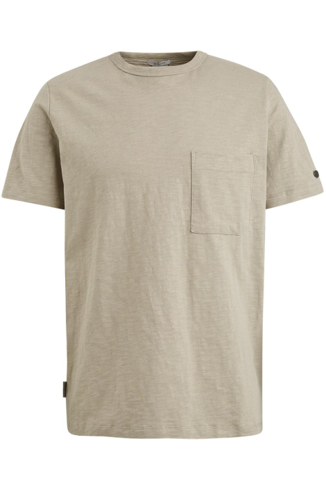 Cast Iron taupe heren t-shirt