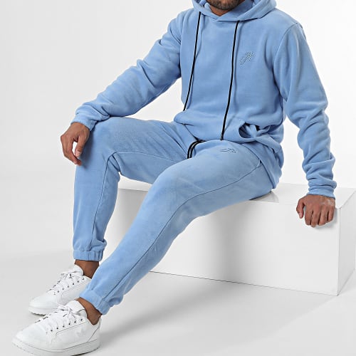 Ensemble De Survetement Polaire Bleu Ciel