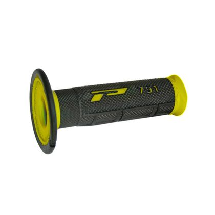 Poignées de guidon Progrip MX 791 Universel - Jaune / Noir
