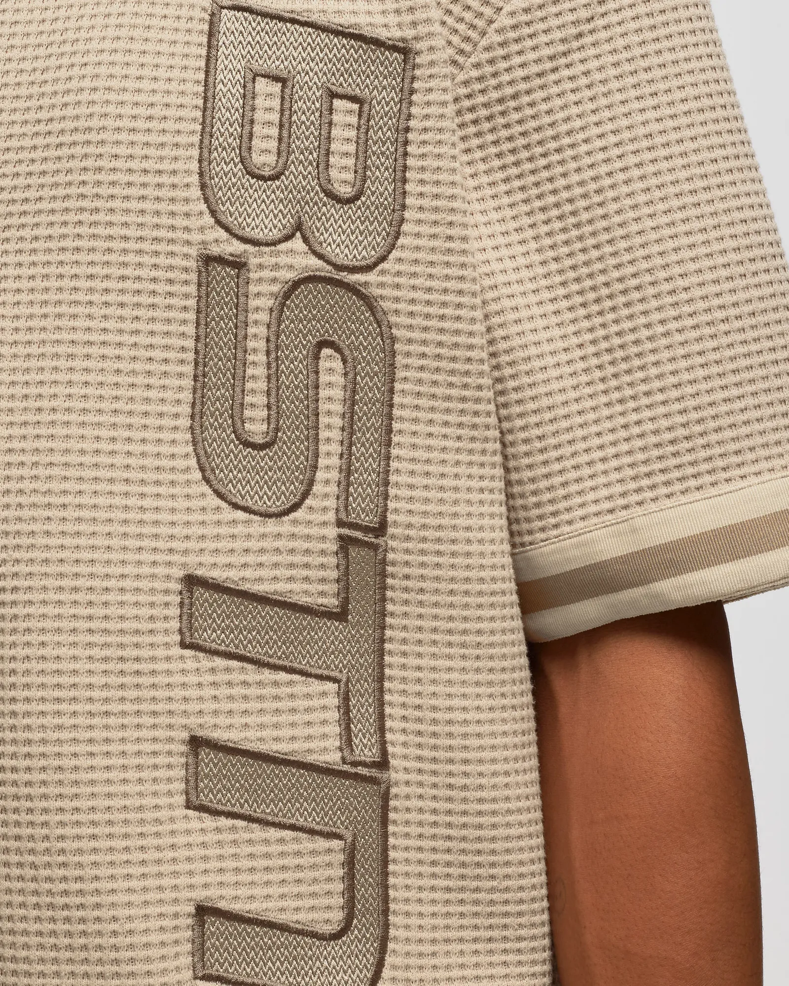 BSTN Brand Warmup Waffle Light Polo Shirt