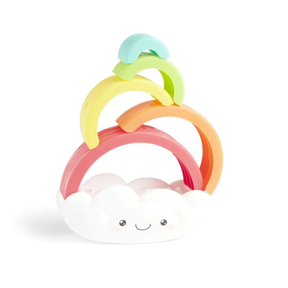Nuage arc en ciel empilable 24x10xH22cm