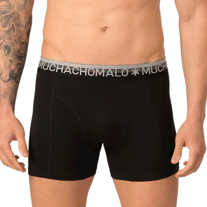 Muchachomalo Solid Boxershorts Heren (6-pack)
