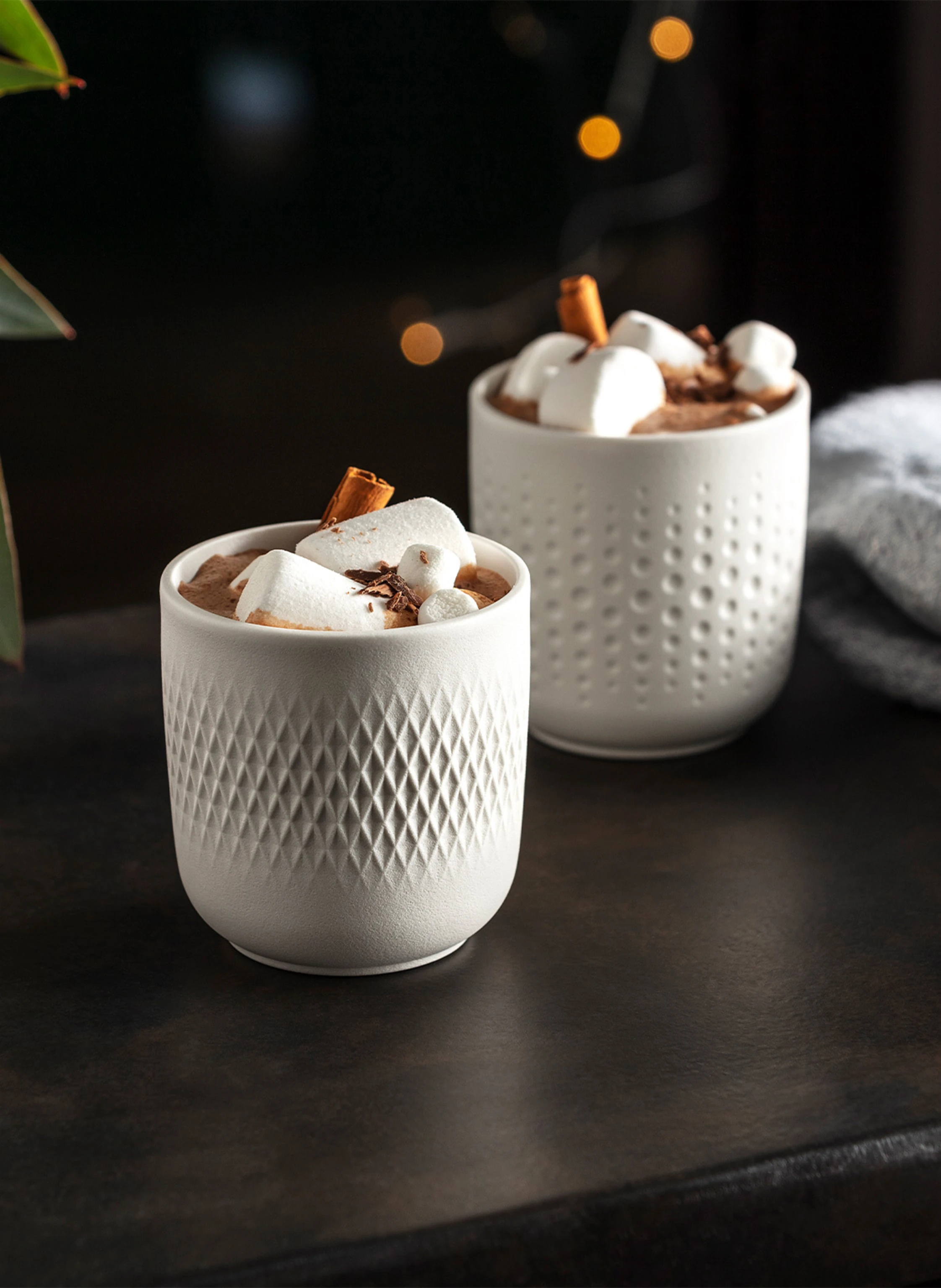 Villeroy & Boch 2er-Set Becher MANUFACTURE COLLIER BLANC