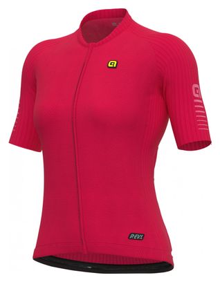 Maillot Manches Courtes Femme Alé Silver Cooling Rose