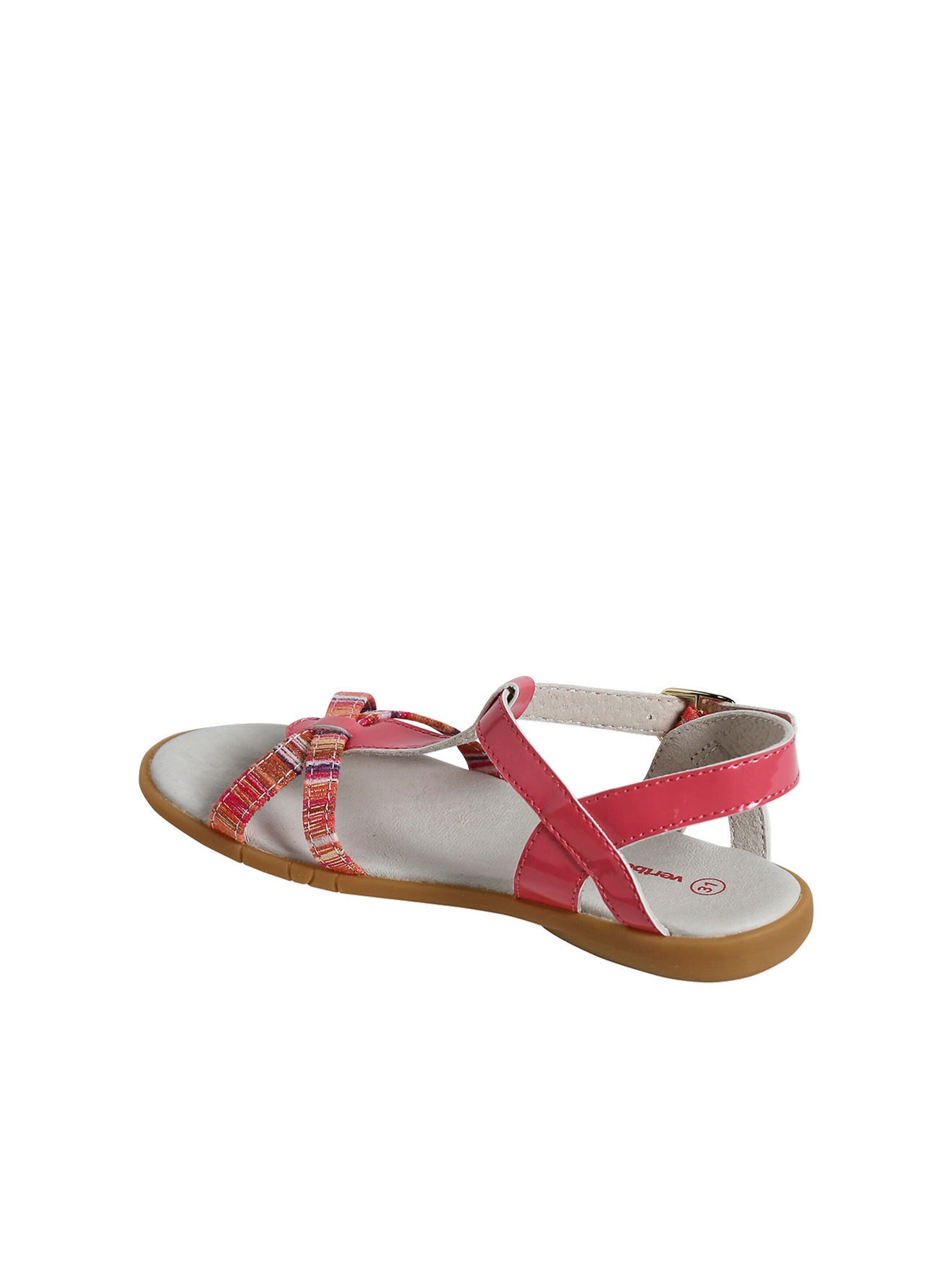Vertbaudet Mädchen Sandalen mit Quasten set rosa