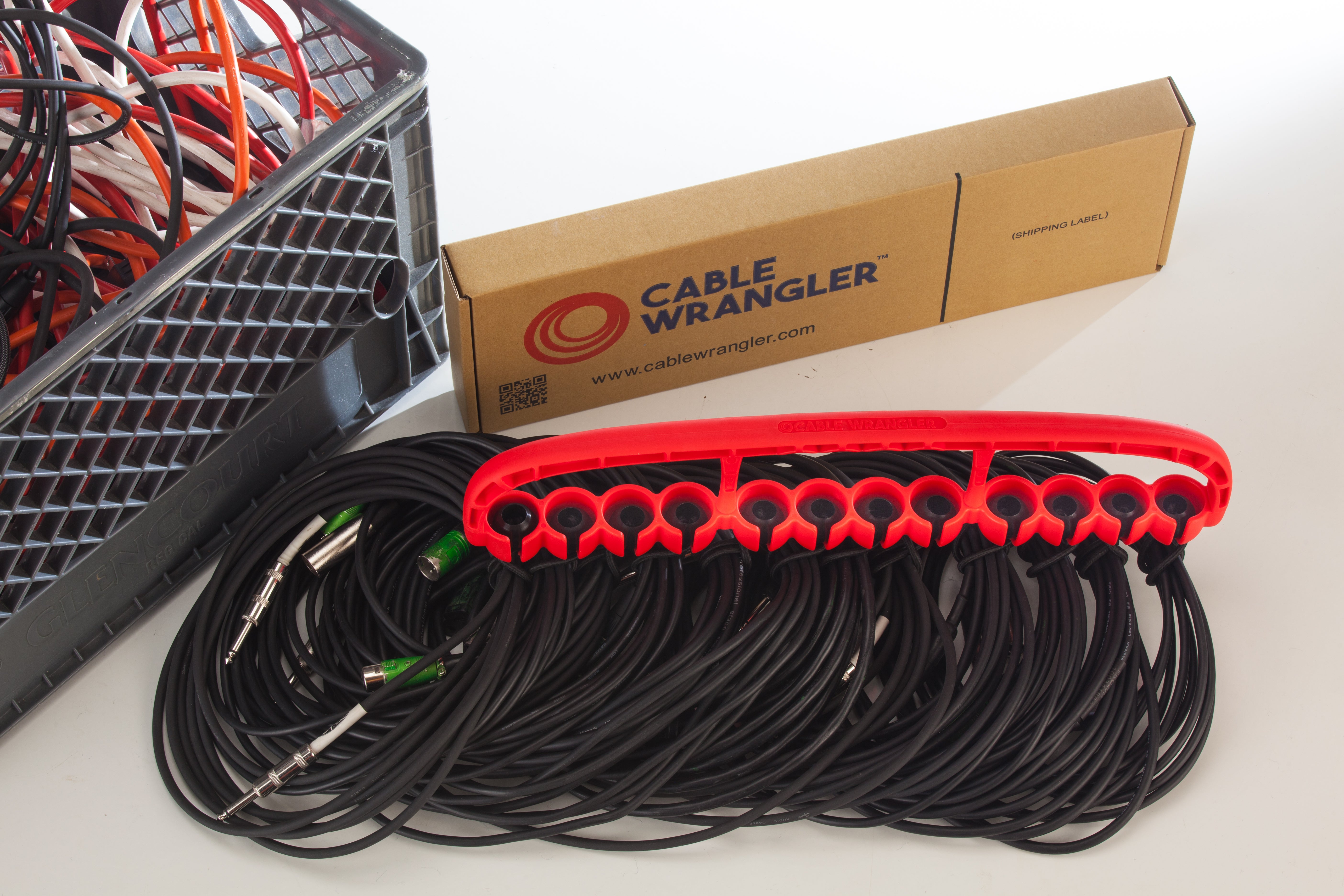 Cable Wrangler Black kabelmanagement tool voor 12 kabels