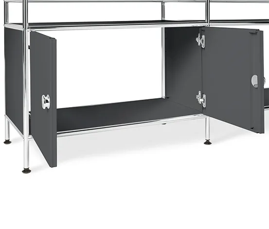Türenergänzungs-Set Metall »CN3«, grau
